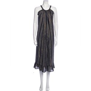 Apiece apart long metallic dress